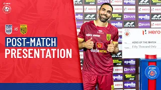 Post-match Presentation | Mumbai City FC 1-3 Hyderabad FC - Match 10 | Hero ISL 2021-22