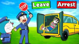 Nobita Became Traffic Police 😱 || Funny Game 😂