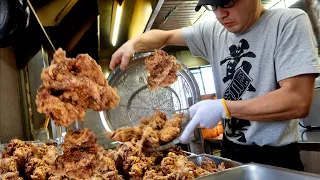 Over 5 lbs of FOOD for lunch! Japanese Fried Chicken Karaage!