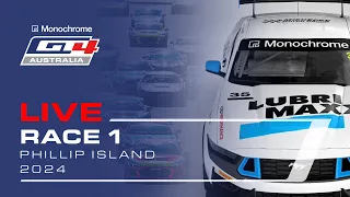 LIVE | Race 1 | Phillip Island | 2024 Monochrome GT4 Australia