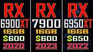 RX 6900XT vs RX 7900 vs RX 6950XT || PC GAMES TEST ||