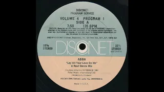 ABBA - Lay all your love on me Disconet remix (HQ)