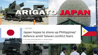 Arigato Japan: Japan to send additional military aid to the Philippines like radars and  SHORADS