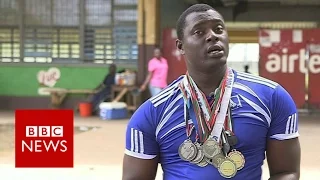 Sierra Leone's homeless Paralympian - BBC News