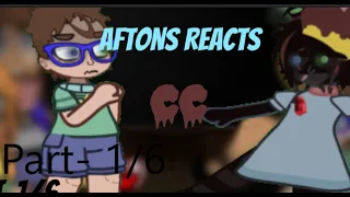 ||Past Aftons reacts to CC/Caleb||Part- 1/6||{Starryz}||