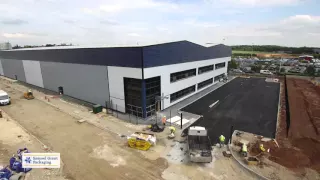 Samuel Grant's New Warehouse - Leeds - Construction Timelapse