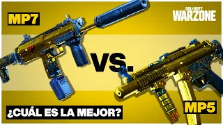 MP5 vs MP7 | ¿Cuál es el MEJOR SUBFUSIL para Warzone?