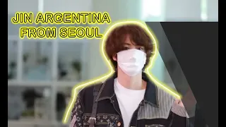 JIN BTS DEPARTURE INCHEON AIRPORT DEPARTURE TO ARGENTINA