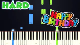 Happy Birthday To You | HARD PIANO TUTORIAL + SHEET MUSIC by Betacustic