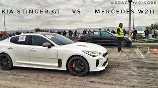 Kia Stinger GT vs Mercedes W211