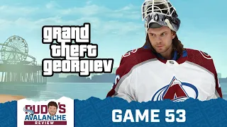 Avalanche Review Game 53: Alexandar Georgiev Robs Minnesota Blind