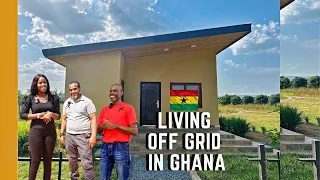 AFRICAN AMERICANS BUILDING AND LIVING OFF GRID IN GHANA | LIVING IN GHANA