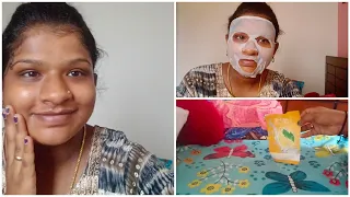 how to apply the face mask for face