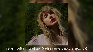 taylor swift - cardigan (dolby atmos stems + sped up)