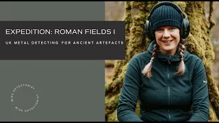 EXPEDITION: ROMAN FIELDS Part 1 /// UK metal detecting treasure finds (& I get caught in a hunt..😬)