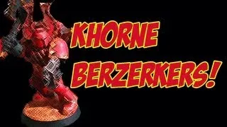 On the Bench: Khorne Berzerkers Part 1