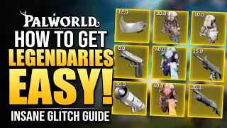 Palworld - How To Get LEGENDARIES FAST & EASY GLITCH GUIDE // Legendary Schematics Cheese