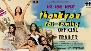 Thank You For Coming Official Trailer |Bhumil Shehnaaz|Dolly|Kusha|Shibani|Karan| InCinemas 6th Oct