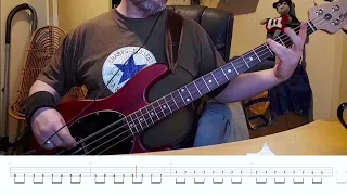 Nightwish - The Poet and the Pendulum (Live) (Bass Cover w/ Bass Tabs)