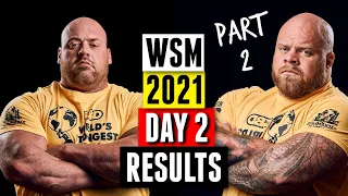 World's Strongest Man 2021 Day 2 Results & Recap (Part 2)