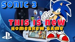 Psvita got new Homebrew Game SONIC 3 #psvita #gaming #game #consolegaming #console #sonic