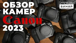 Какую камеру Canon выбрать? Обзор всех камер Canon от Canon EOS 2000D до Canon EOS R3.