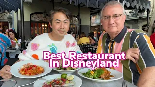 Best restaurant  in Disneyland Cafe Orlans Review with Uncle Don