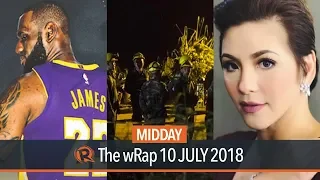 Regine on Duterte, LeBron joins Lakers, Thai cave rescue updates | Midday wRap