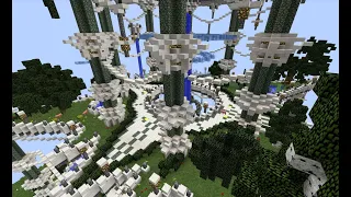 AdventMagic 1.12.2 #3 Blood Magic, Botania, Electroblob's, ThaumCraft , Tinkers и многое другое...