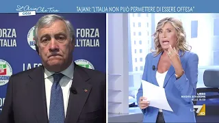 Scontro Italia - Francia, Antonio Tajani: "L'Italia non può permettere a chicchessia di ...