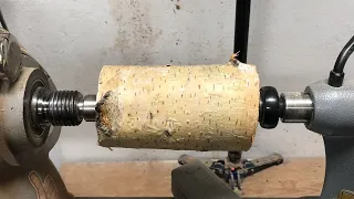 Woodturning - Small Vase