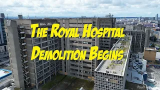 The Royal Hospital Liverpool, Demolition has begun