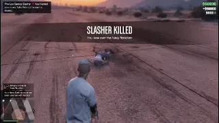 How to find the Slasher in GTA 5 Online !!!