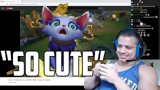 Tyler1 reacts to Yuumi: The Magical Cat | Champion Trailer