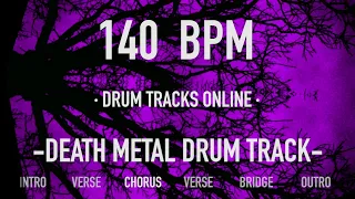 140 BPM - DEATH METAL DRUM TRACK (HQ)