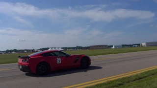 C7 Z06 VS C6 ZR1 1/2 MILE RACING