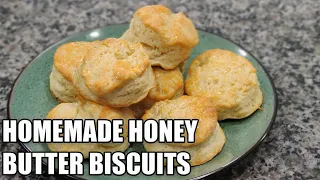 Honey Butter Biscuits From Scratch