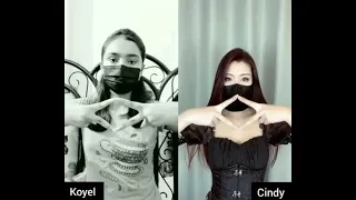 Finger dance duet with #cindy518c