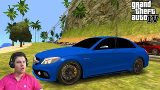 Mercedes-Benz C63 amg в GTA 4. Мощный, стильный - мерс спортивный