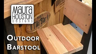 DIY Outdoor Bartstool