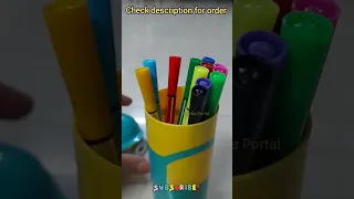 Minion color box| unique Pencil box| #shorts #stationary