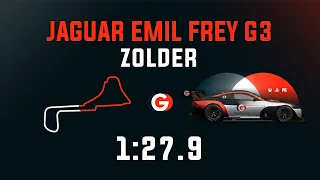 Zolder 1:27.9 - Jaguar EMIL FREY G3 - GO Setups | ACC 1.9.5