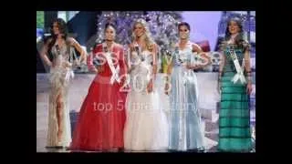 Miss Universe 2013 top 5 prediction (June-July)