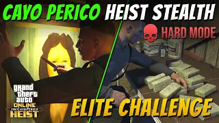 Cayo Perico Heist Stealth Solo - Elite Challenge in Hard Mode (GTA Online)