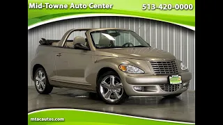 2005 Chrysler PT Cruiser Convertible GT 36K MILES TURBOCHARGED, CONVERTIBLE, LEATHER