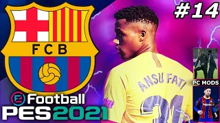 PES 2021 Barcelona Master League EP14 - QUARTER FINALS OF THE CHAMPIONS LEAGUE!😱