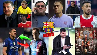 Laporta PLANNING For Haaland🚨| Xavi Right Back DILEMME❗| Alexis Sanchez SWAP Deal🔄| Aguero RETIRES✅