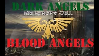 Emperor's Will: 8th Edition Dark Angels vs. Blood Angels 1,000 Points Warhammer 40k Battle Report