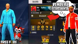 !ESTE JUGADOR LE GANA LA CUENTA A THENINO Y LA DECIDE VENDER POR 500 $DOLARES😱FREE FIRE