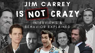 Jim Carrey is NOT CRAZY - Interviews & Behavior Explained